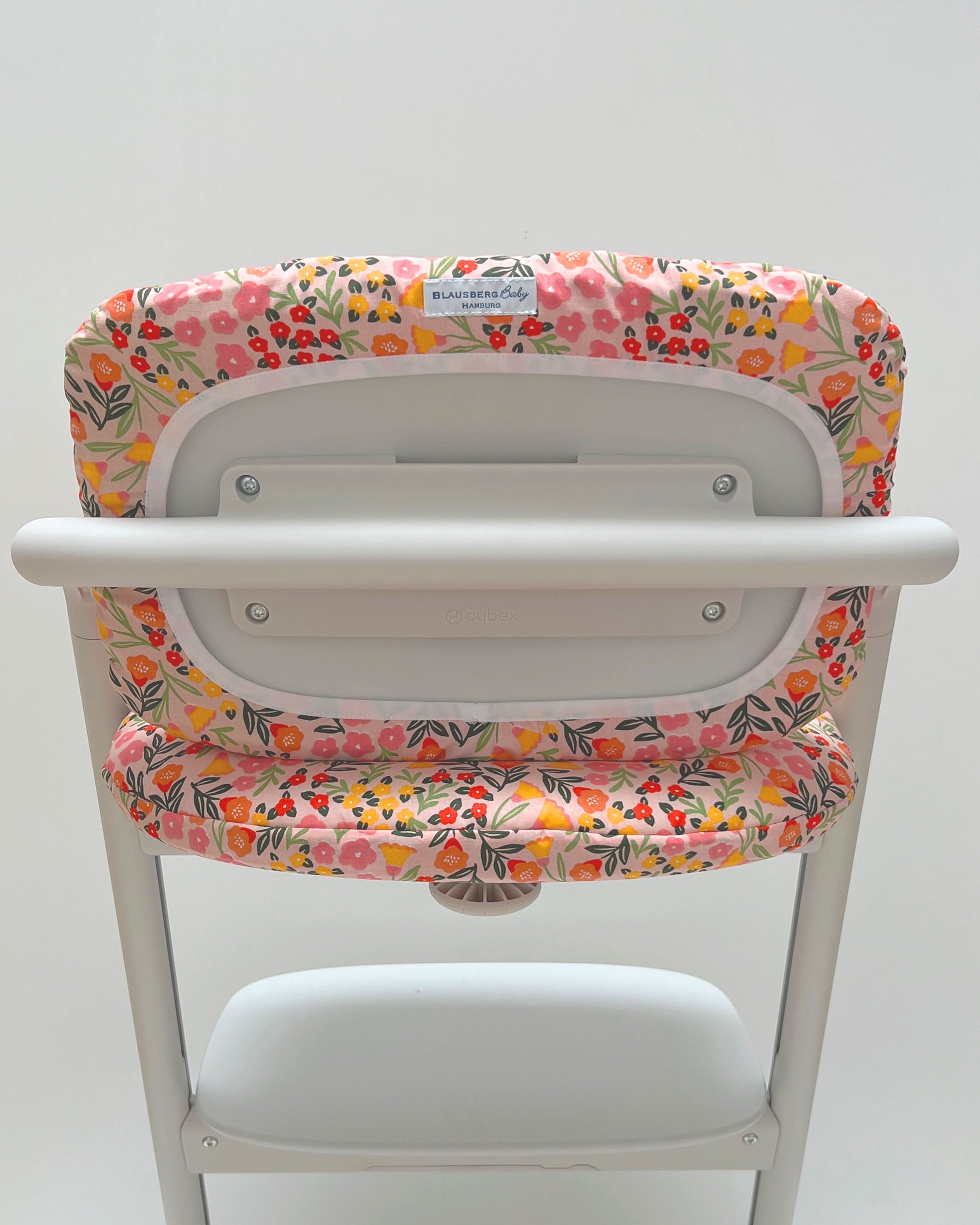 Sitzkissen Set ABWASCHBAR Happy Flower Pink für Lemo von Cybex Blausberg Baby