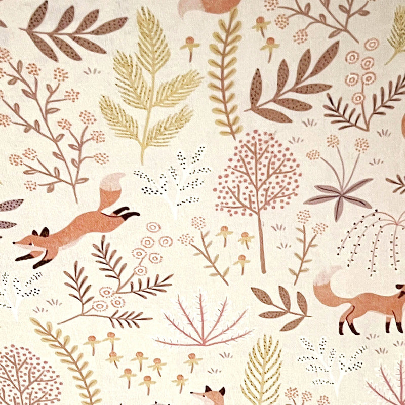 Krabbeldecke dick Fuchs Beige - diverse Größen Blausberg Baby