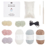 Häkelset Ricorumi Baby Blankies Pastel Rainbow Rico