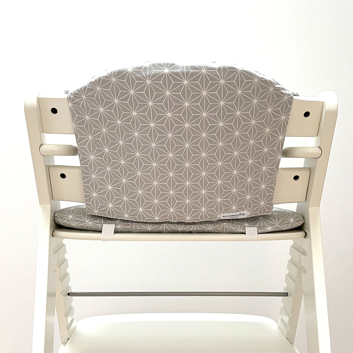 Hauck Alpha Blausberg Baby - Sitzkissen Set Für , Beta Polster Zubehör Für  Hochstuhl - 2-teilige Sitzauflage 100% Baumwolle, Oeko-TEX Standard 100 -  Made In Germany (Happy Star Cranberry Rot Hauck Alpha Plus