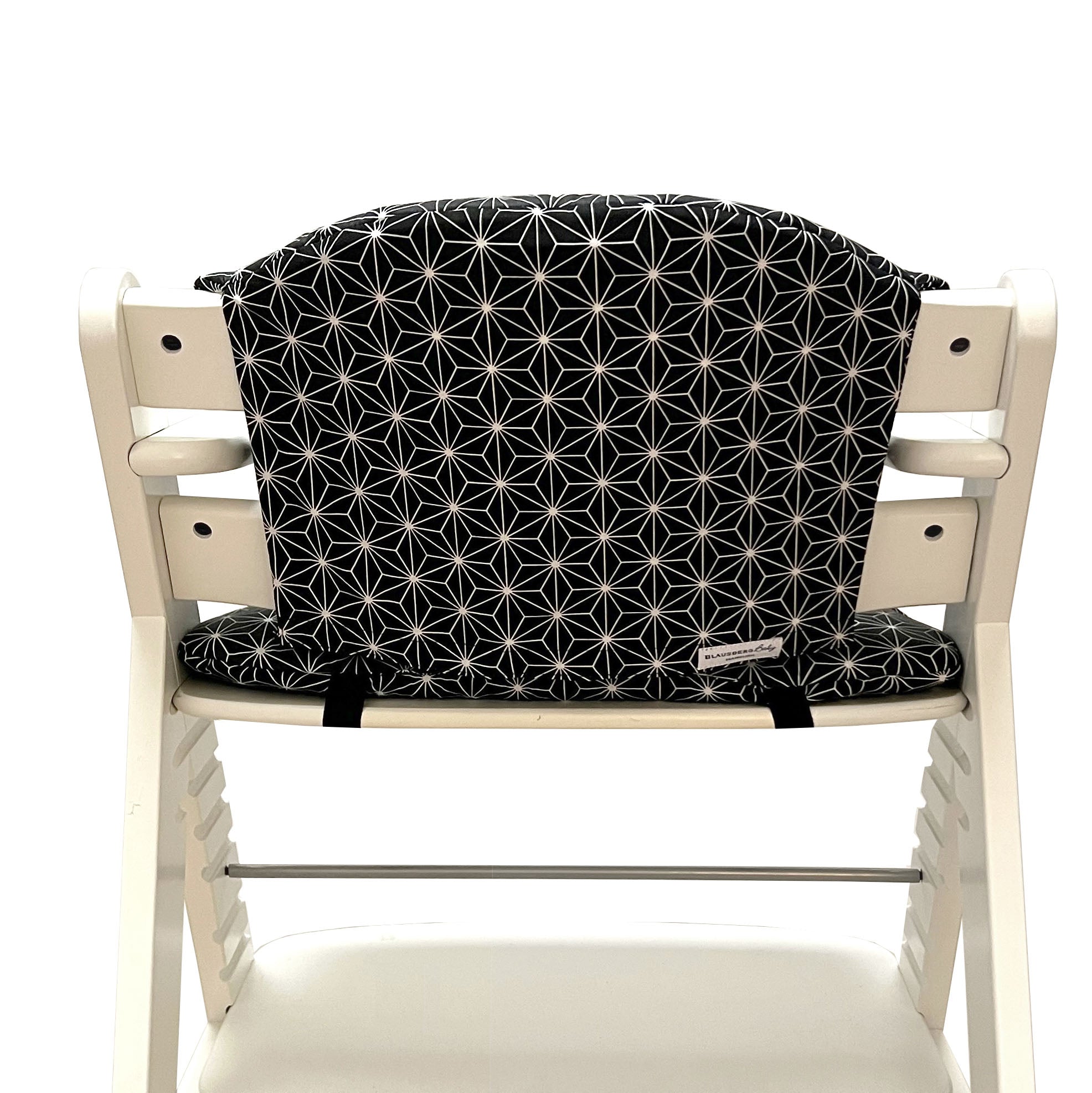 Sitzkissen Set ABWASCHBAR für Haucke Alpha Happy Star Schwarz Blausberg Baby