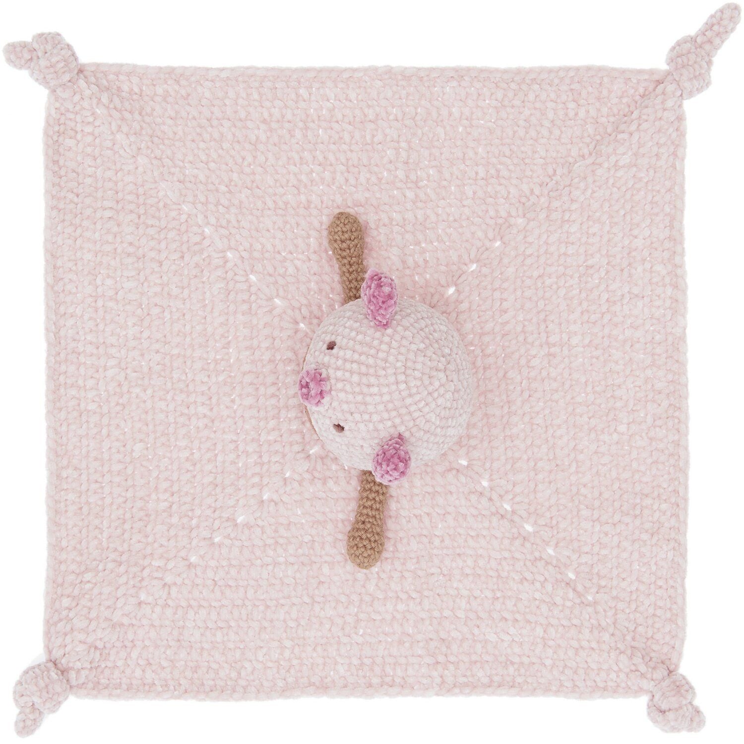 Ricorumi Häkelset Baby Blankies Rosa Schweinchen Rico