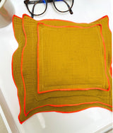 Wärmekissen Körnerkissen mit Musselin Bezug waschbar | Traubenkern Kirschkern Rapssamen | Baby Bauch & Mama | 3 Größen, viele Farben Blausberg Baby