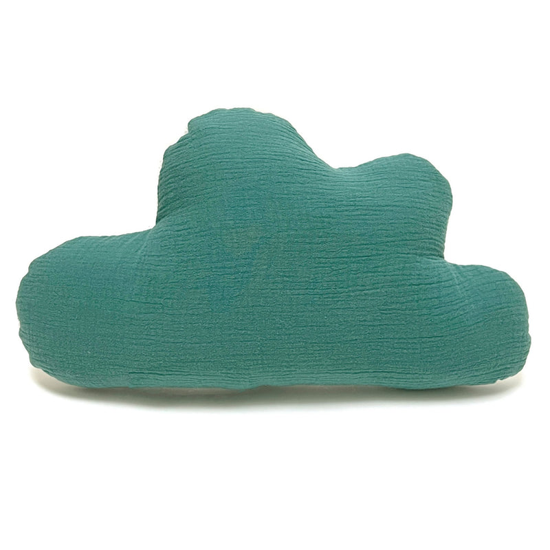 Schmusewolke Wolken-Kissen - Musselin Seegrün Blausberg Baby