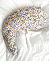 Yinnie Theraline nursing pillow including muslin cover (135 cm x 35 cm) dark grey