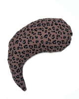Yinnie Theraline Stillkissen inkl Bezug Musselin  (135 cm x 35 cm) Panther Taupe Grau Blausberg Baby
