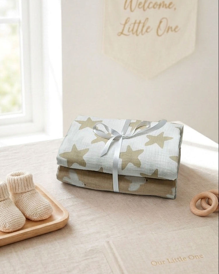 Tuch Schnuffeltuch Musselintuch Set Sterne Tauben Weiss Beige Musselin Spucktuch Babytuch Baumwolle Musselin Baby Set Musselin Baby Set
Baby Geschenk Geburt