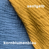 Stillkissen-Bezug aus Musselin für Theraline Yinnie  (135 cm x 35 cm) Blausberg Baby