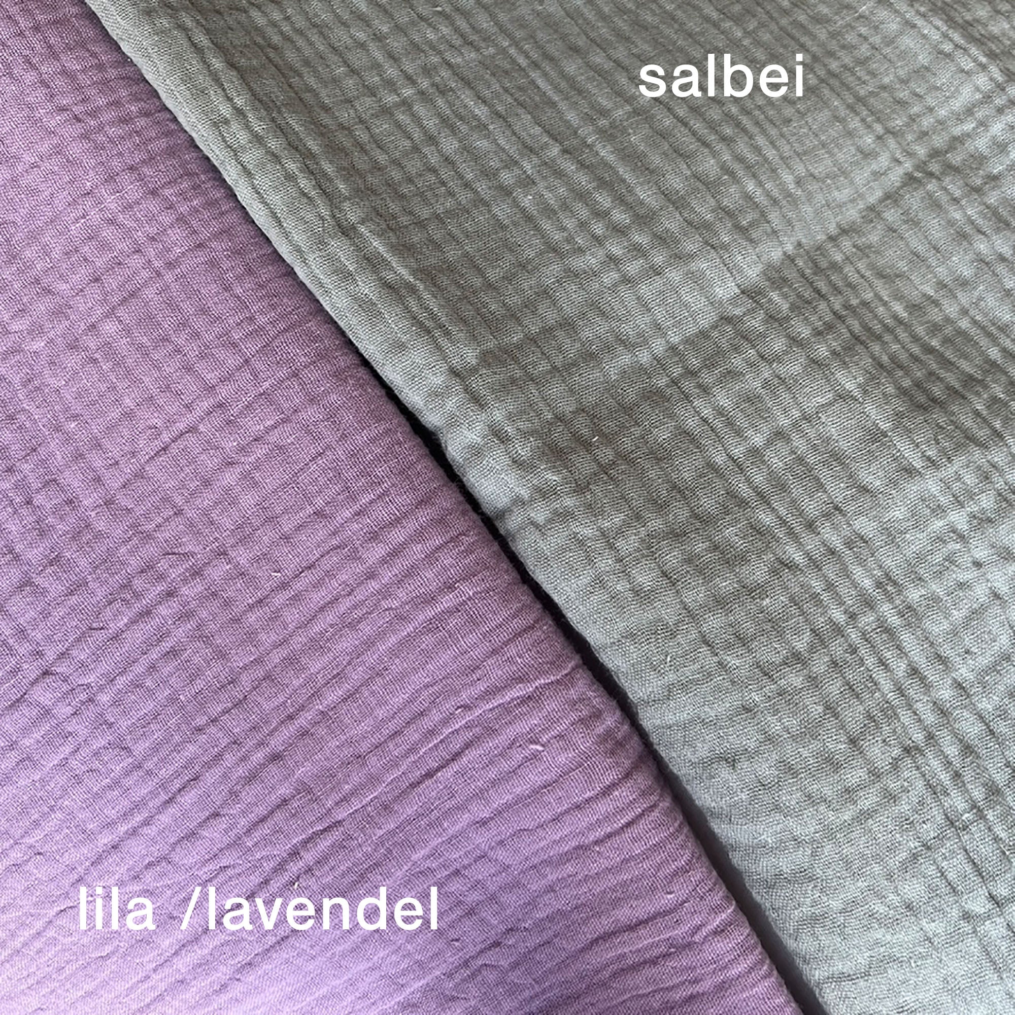 Stillkissen-Bezug aus Musselin für Theraline Yinnie  (135 cm x 35 cm) Blausberg Baby