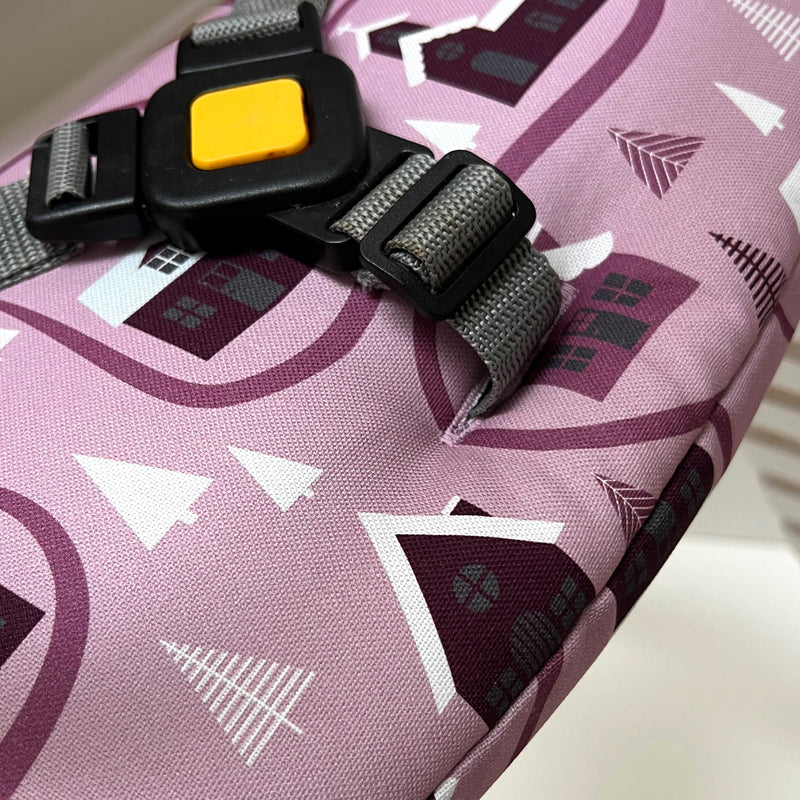 Timba Sitzkissen Set für Hochstuhl Rosa Weihnachten Blausberg Baby
