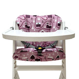 Timba Sitzkissen Set für Hochstuhl Rosa Weihnachten Blausberg Baby
