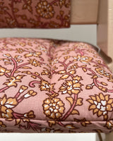 WASHABLE Tripp Trapp Seat Cushion Junior Set Flower Meadow Rosa Blush Beige