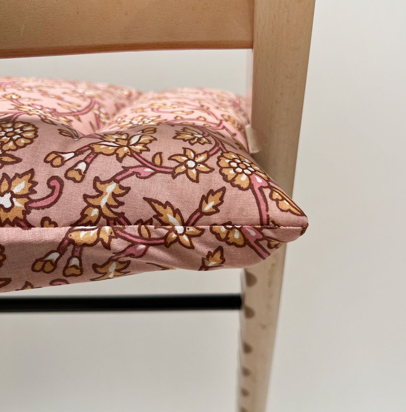 ABWASCHBAR Tripp Trapp Sitzkissen Junior Set Blush Altrosa Blume