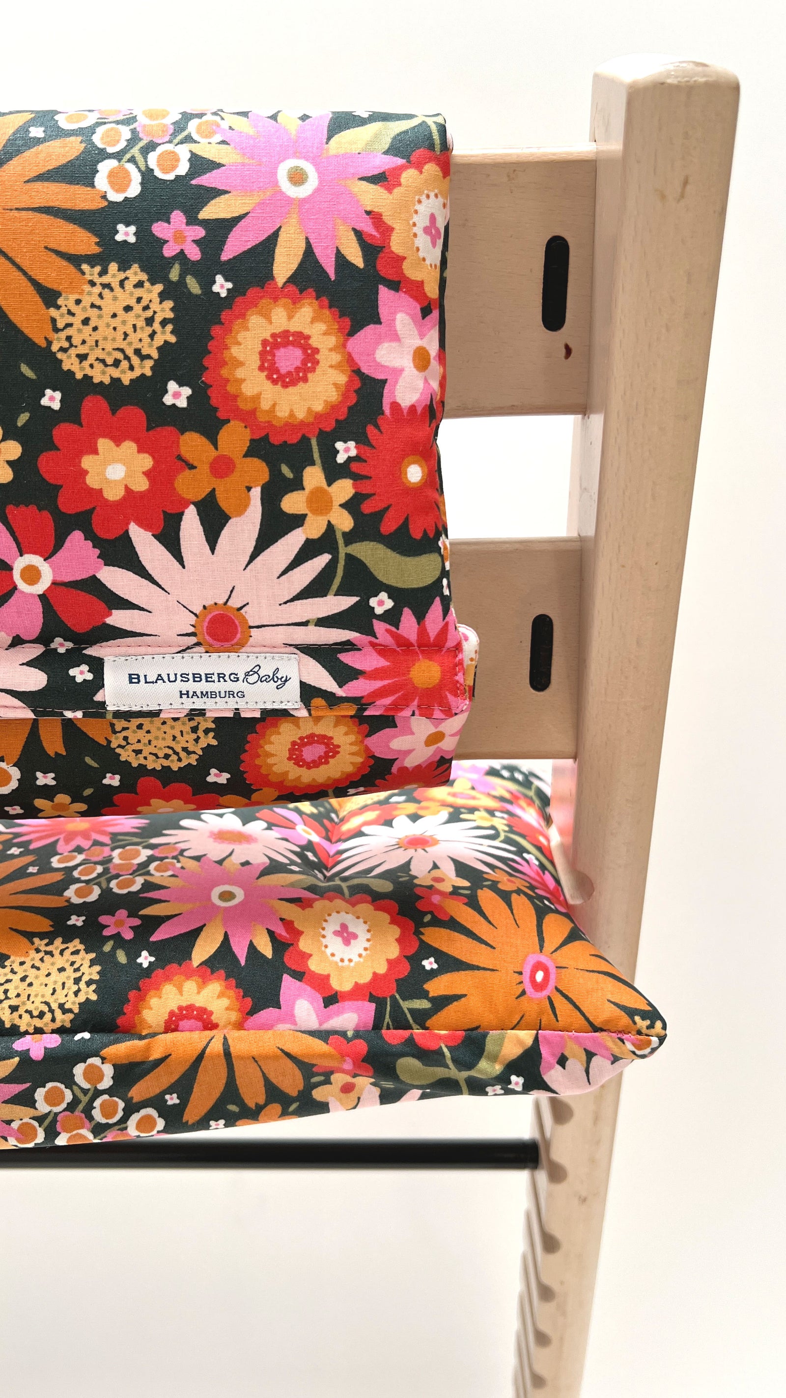 Blausberg Baby - Zitkussen kussen set Junior voor Tripp Trapp zonder gleuf in het zitkussen, materialen Oeko-Tex® Standard 100 gecertificeerd - vossenblauw Blausberg Baby - Zitkussen kussen set Junior voor Tripp Trapp zonder gleuf in het zitkussen, materialen Oeko-Tex® Standard 100 gecertificeerd - vossenblauw