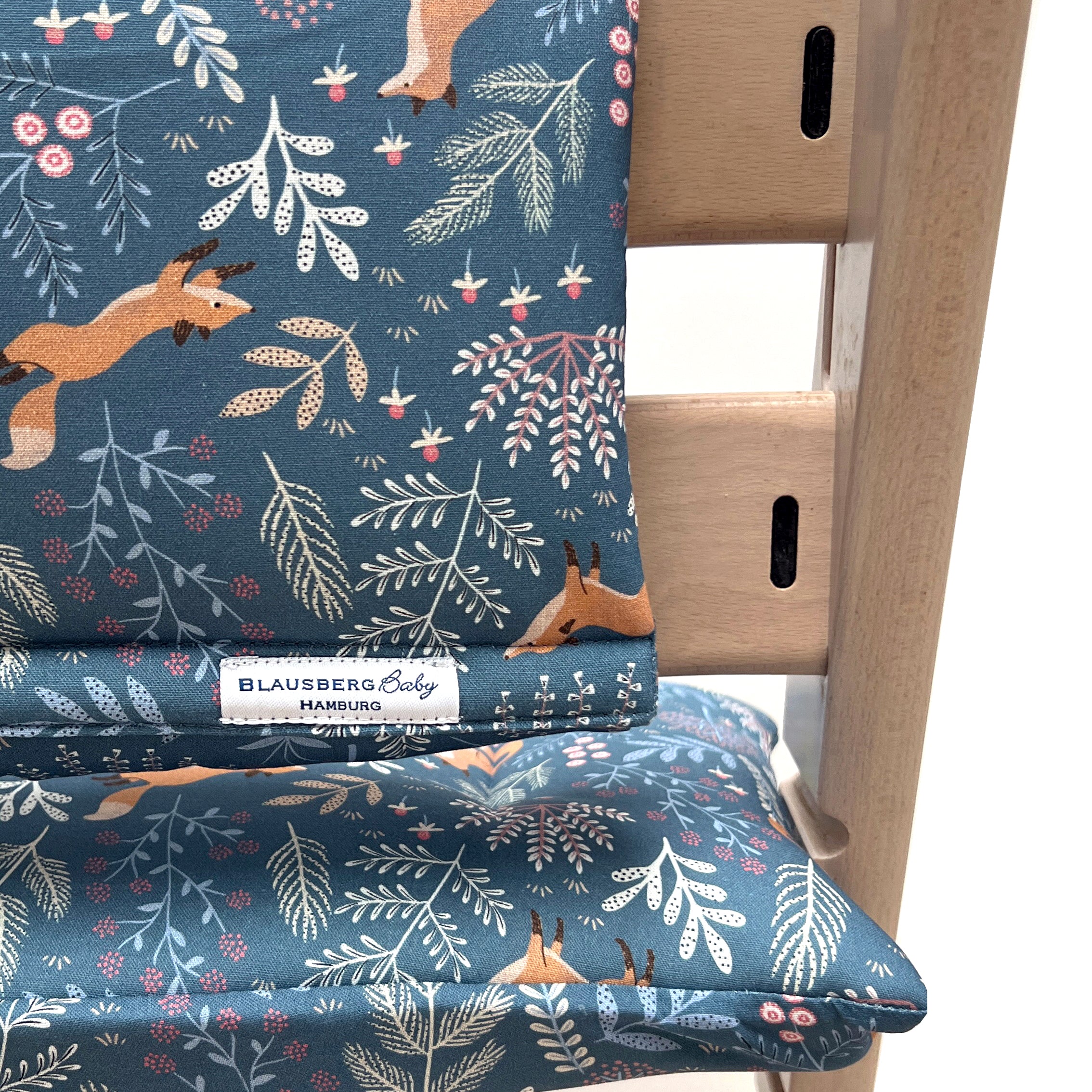 Tripp Trapp Sitzkissen Junior Set Fuchs Blau Blausberg Baby