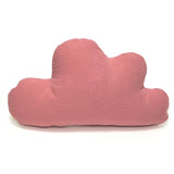 Schmusewolke Wolken-Kissen - Musselin Altrosa Blausberg Baby