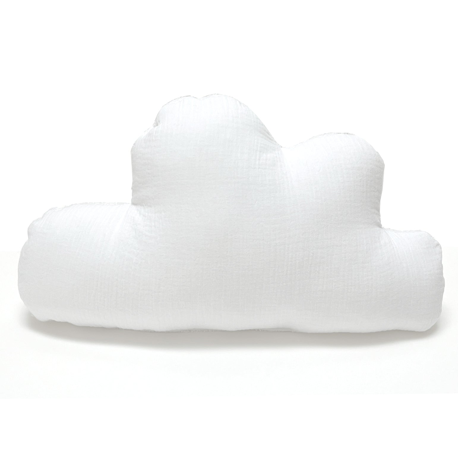 Schmusewolke Wolken-Kissen - Musselin Weiß