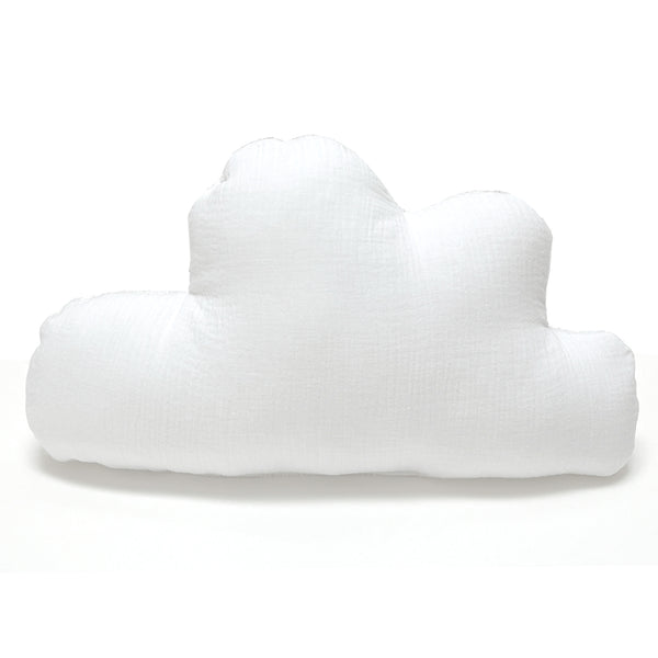 Schmusewolke Wolken-Kissen - Musselin Weiß