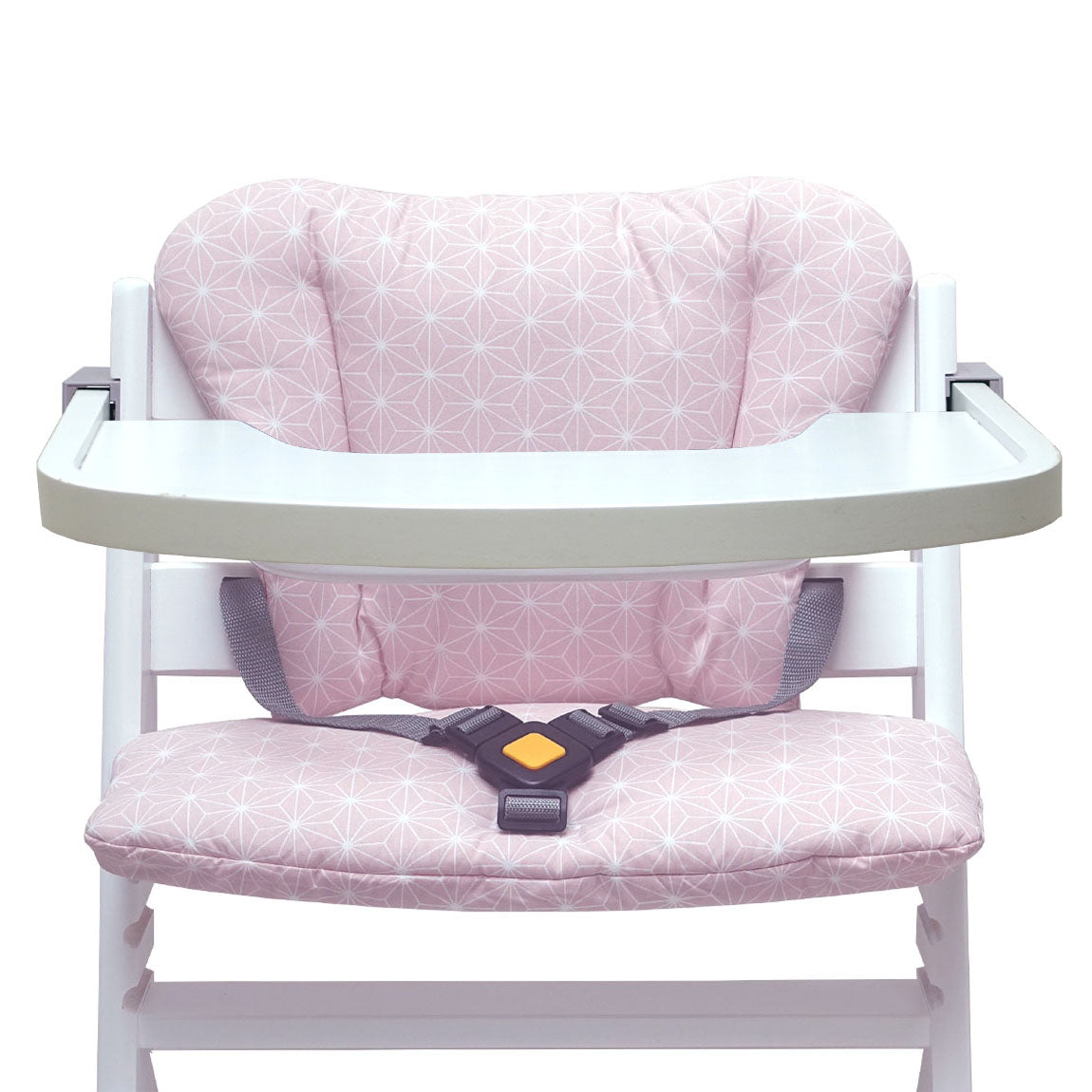 ABWASCHBAR Timba Sitzkissen Set Happy Star Rosa für Safety 1st Hochstuhl Blausberg Baby