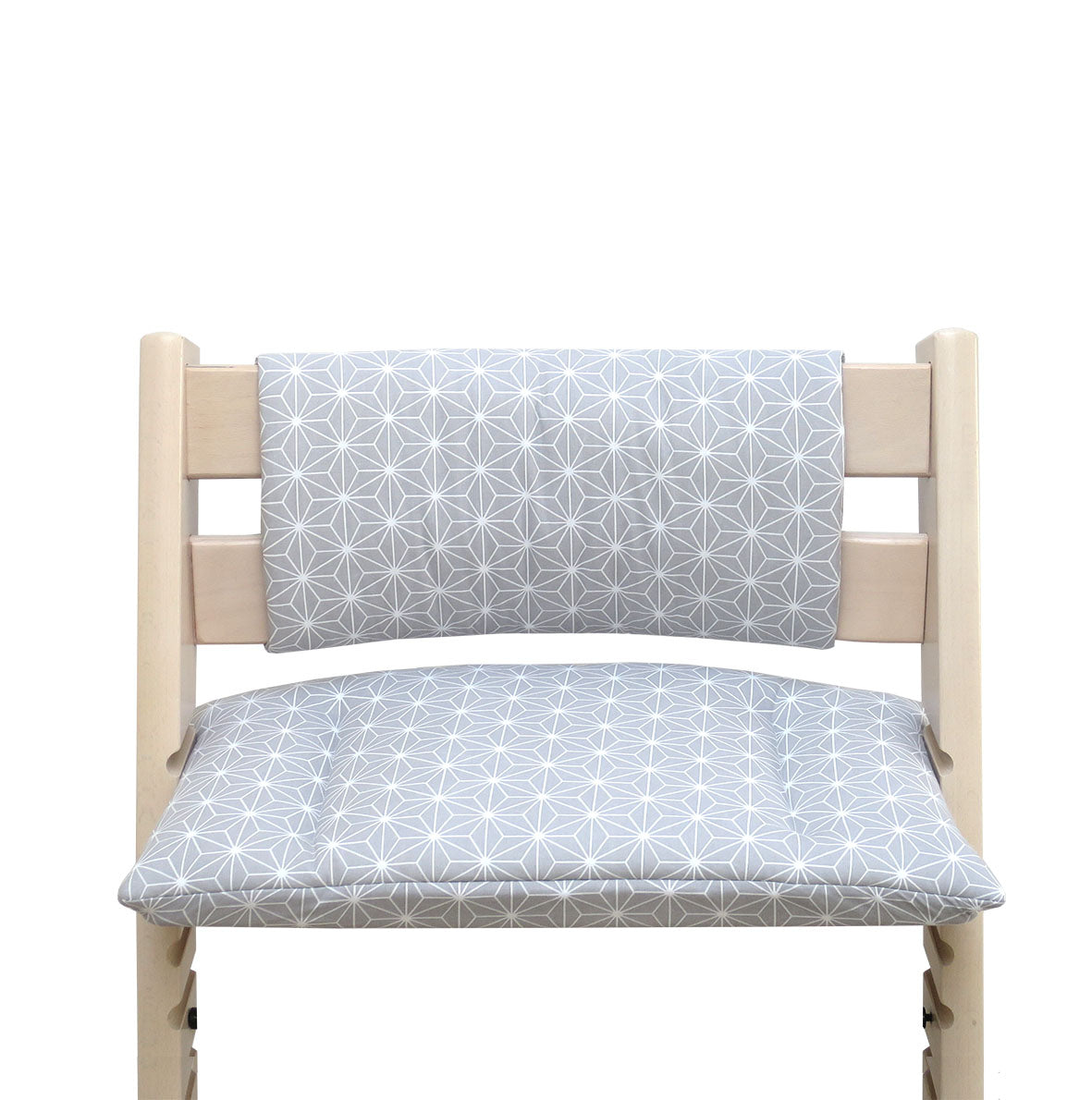 ABWASCHBAR Tripp Trapp Sitzkissen Junior Set Happy Star Grau Blausberg Baby
