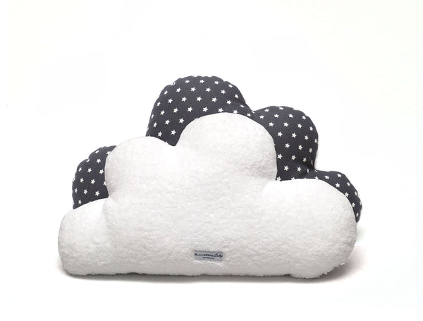 Schmuserwolke Wolken-Kissen - Dunkelgrau Stere Blausberg Baby