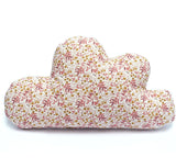 Schmuserwolke Wolken-Kissen - Blumenwiese Rosa Blush Beige Blausberg Baby